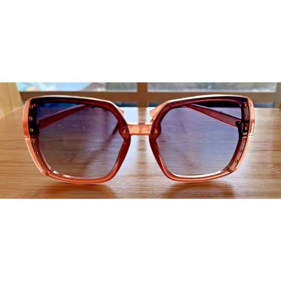Oversized 100% UV Protection‎ Sunglasses Pink Lightweight Fashion Stylish - Picture 2 of 9